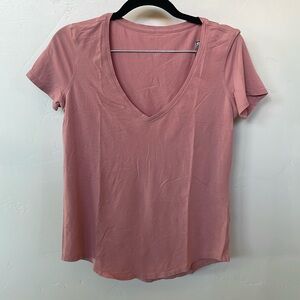 lululemon cotton v neck tee